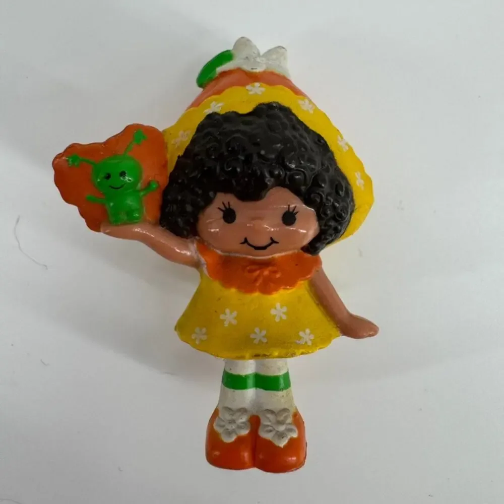 Kenner Orange Blossom & Marmalade 1981 Strawberry Shortcake PVC Figure Vintage